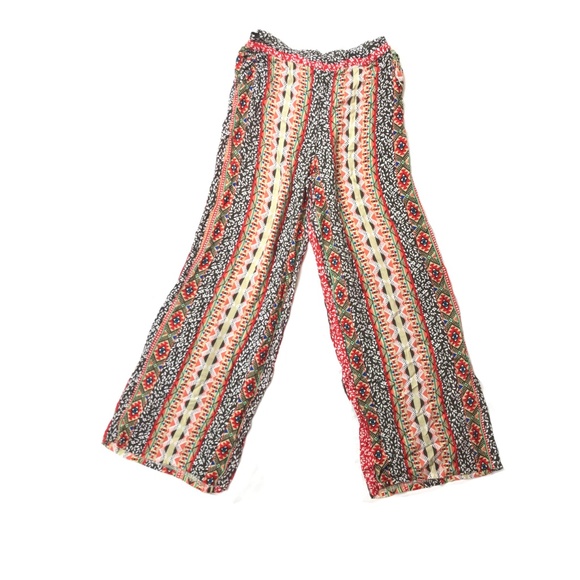 Love Tree printed bohemian wide leg pants - Picture 2 of 5